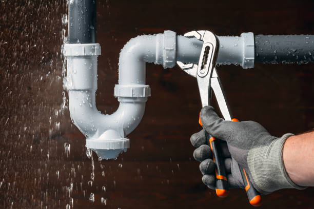 Professional Sewer Line Repair technician working in Fair Oaks, IN